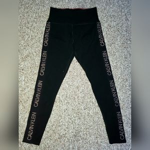 CALVIN KLEIN Logo High Waisted Performance Leggings